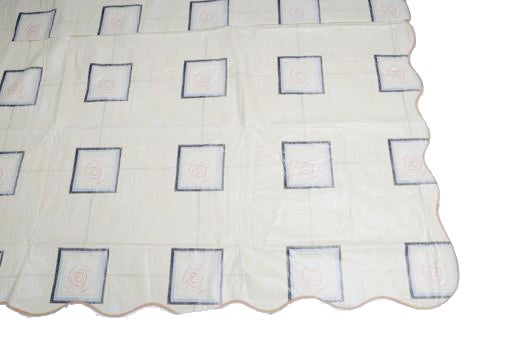 Royalford RF1272-TC 60" Round Table Cloth - Tablecloth Cover Protector Tablecloth, Small Polka Floral, Wipe Clean, Table Cloth Spill Proof Reusable Roll Assorted Colors - Image 1